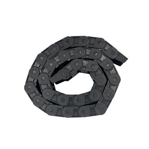 كابل سلسلة السحب R38 18x18 18x25 18x37 18x50 سلاسل الكبلات نوع الجسر نوع السحب البلاستيكي شبه مختلط L 1M لجهاز التوجيه CNC (18x25 مم) in Kuwait