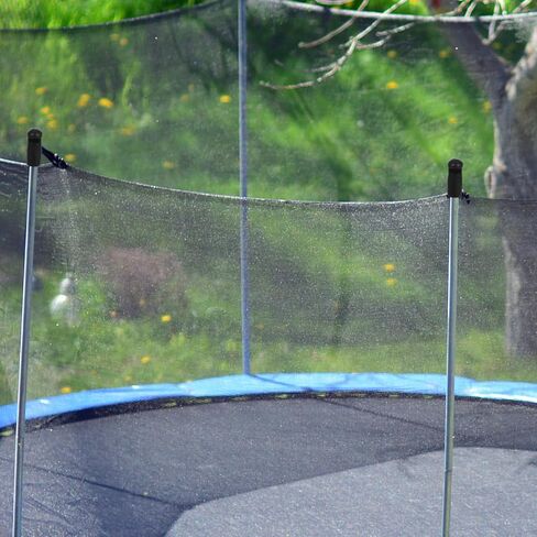 Garneck 8pcs Trampoline Pole Caps Replacement Rod Covers Plastic Black Pole Covers for Trampoline Tools Parts in Kuwait