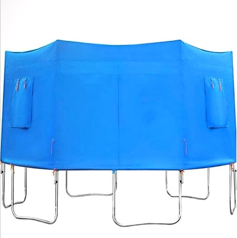Trampoline Tent, Waterproof Oxford Cloth Trampoline Cover, Trampoline Tent Cover with Windows, Sunshades, and Skylights, Suitable for Round Trampolines, 6ft-15ft Trampoline Sunshade. in Saudi Arabia