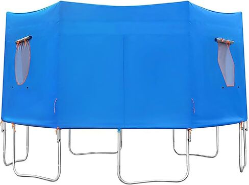 Trampoline Tent, Waterproof Oxford Cloth Trampoline Cover, Trampoline Tent Cover with Windows, Sunshades, and Skylights, Suitable for Round Trampolines, 6ft-15ft Trampoline Sunshade. in Saudi Arabia