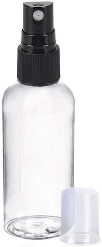 Jowxsx Transparent Portable Empty Spray Bottles Refillable Container Bottle Eco-Friendly No-Toxic Transparent C4l1 Plastic Travel Refillable Containers（60ml） in Saudi Arabia