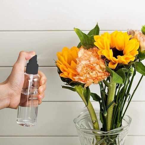 Jowxsx Transparent Portable Empty Spray Bottles Refillable Container Bottle Eco-Friendly No-Toxic Transparent C4l1 Plastic Travel Refillable Containers（60ml） in Saudi Arabia