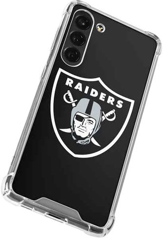Skinit Clear Phone Case متوافق مع Galaxy S24 Fe - NFL Las Vegas Raiders مرخص رسميًا in Saudi Arabia