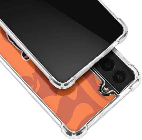 Skinit Clear Phone Case Compatible with Galaxy S21 5G - Officially Licensed NFL Chicago Bears Double Vision Design in Saudi Arabia