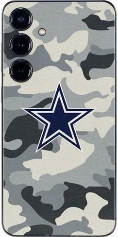 Skinit Decal Phone Skin Compatible with Galaxy S24 - Officially Licensed NFL Dallas Cowboys Retro Logo Design in Saudi Arabia