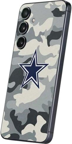 Skinit Decal Phone Skin Compatible with Galaxy S24 - Officially Licensed NFL Dallas Cowboys Retro Logo Design in Saudi Arabia