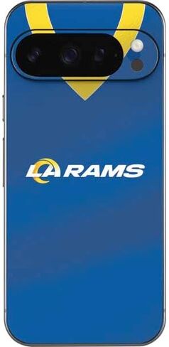 Skinit Decal Phone Skin Compatible with Google Pixel 9 Pro - Officially Licensed NFL Los Angeles Rams Design in Saudi Arabia