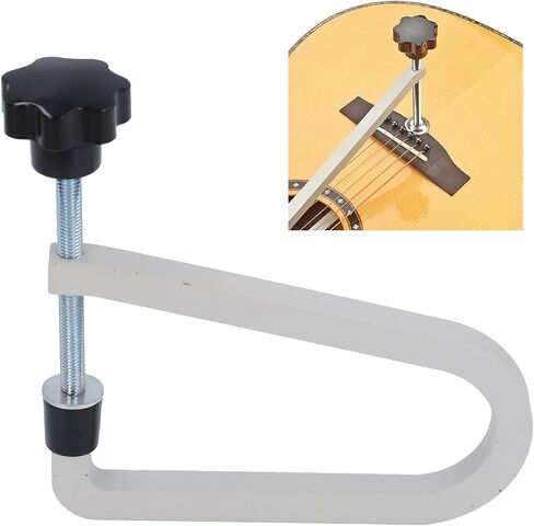 مشبك جسر الجيتار الصوتي ، مصبوب من الصلب العميق الحلق U ، Deep Reach C Clamp Guitar Bridge الذي يحمل أدوات Luthier للقيثارات الصوتية الكلاسيكية ، القيثارة ، المندولين in Saudi Arabia