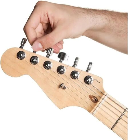 30 PCS فاصل موالف الجيتار ، غسالات ضبط الغيتار ، غسالات موالف ربط ربط الوغز للقيثارات الكهربائية الصوتية ، ملحقات الغيتار الكهربائي ، 15 جهاز كمبيوترا أبيض البلاستيك ، 15 pcs أسود معدني in Kuwait