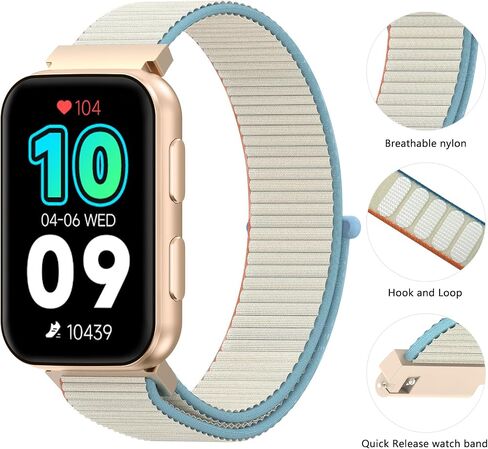 MorePro AIR2 20mm Replacement Band, Classic Wrist Strap, Adjustable & Durable Sport Replacement for AIR2 Fitness Trackers in Kuwait