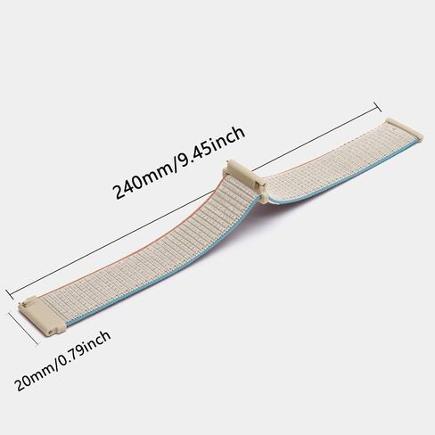 MorePro AIR2 20mm Replacement Band, Classic Wrist Strap, Adjustable & Durable Sport Replacement for AIR2 Fitness Trackers in Kuwait