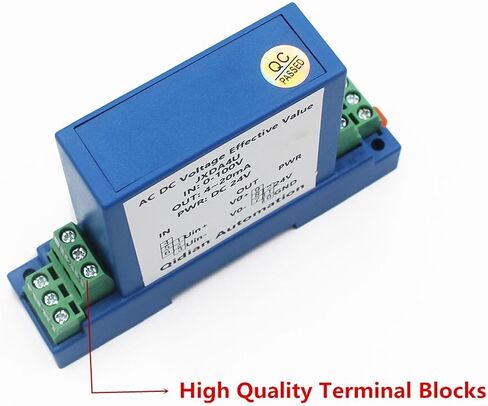 جهاز إرسال الجهد DC/AC 5V/10V/50V/100V/200V/300V/500V/1000V مستشعر الجهد المصنع المرتفع محول المحول (0-75V DC ، إخراج 1-5 فولت) in Saudi Arabia