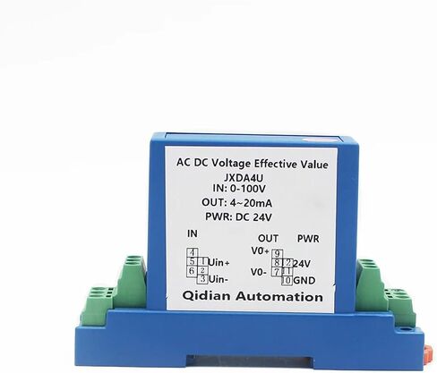 جهاز إرسال الجهد DC/AC 5V/10V/50V/100V/200V/300V/500V/1000V مستشعر الجهد المصنع المرتفع محول المحول (0-75V DC ، إخراج 1-5 فولت) in Saudi Arabia