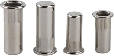 80pcs Flat Head Rivet Nuts Sealed Stainless Steel Blind Threaded Inserts Nut Closed End Hermetic Waterproof Nut (Size : M6) in Saudi Arabia
