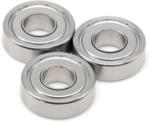 627ZZ 7 * 22 * 7mm High Speed Bearing Steel Metal Sealed Chrome Deep Groove 10Pcs in Saudi Arabia