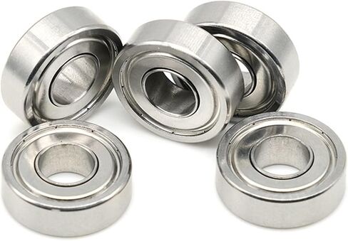 627ZZ 7 * 22 * 7mm High Speed Bearing Steel Metal Sealed Chrome Deep Groove 10Pcs in Saudi Arabia