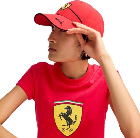 PUMA Standard Scuderia Ferrari Race Baseball Cap ، Rosso Corsa SS25 ، حجم واحد in Saudi Arabia