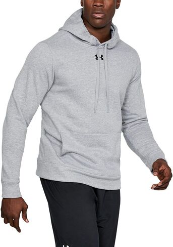 Under Armour Hustle Fleece Mens Hoodie M Midnight Navy-white in Saudi Arabia
