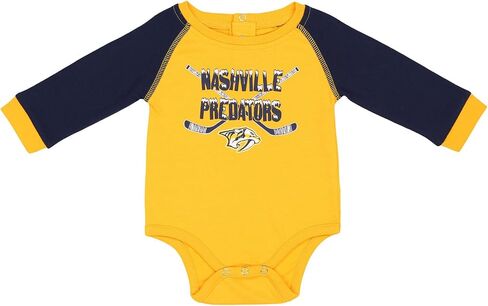 Outerstuff NHL Newborn and Infant 2-Piece Long Sleeve Creeper and Pants Outfit (0m - 18m) in Saudi Arabia