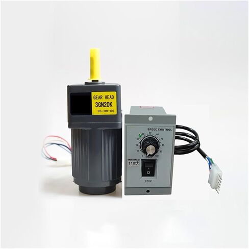 محرك غير متزامن 3IK15RGN-A AC ترس مع منظم السرعة 15W 110V السرعة القابلة للتعديل مرحلة واحدة غير متزامنة العزم (0-37 دورة في الدقيقة) in Saudi Arabia