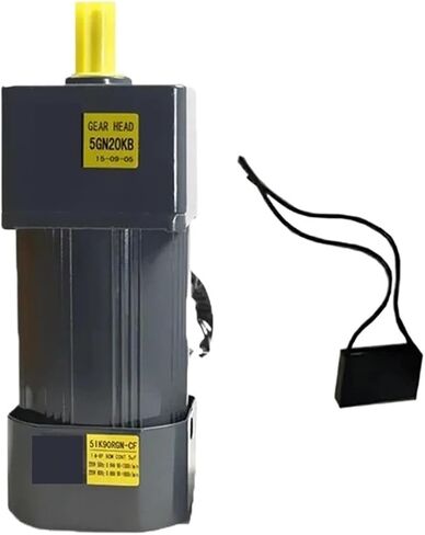 محرك غير متزامن 90W AC ترس ثابت السرعة 110V محرك 5IK90GN-AF قطره 12 مم مرحلة واحدة غير متزامن المحرك (280 دورة في الدقيقة) in Saudi Arabia