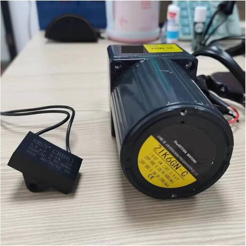 محرك غير متزامن 6W 110V AC التروس الثابتة سرعة محرك كهربائي المخفض 2IK6GN-A مع تباطؤ عزم الدوران المرتفع غير المتزامن (70 دورة في الدقيقة) in Saudi Arabia