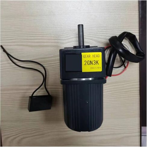 محرك غير متزامن 6W 110V AC التروس الثابتة سرعة محرك كهربائي المخفض 2IK6GN-A مع تباطؤ عزم الدوران المرتفع غير المتزامن (70 دورة في الدقيقة) in Saudi Arabia