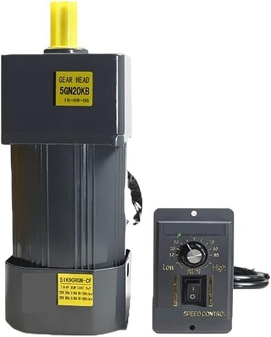 محرك غير متزامن المحرك 90W 220V AC مع منظم السرعة 5IK90RGN-CF القابل للتعديل القابل للتعديل قطر العمود المحرك غير المتزامن 15 مم (0-270 دورة في الدقيقة) in Kuwait