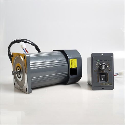 محرك غير متزامن المحرك 90W 220V AC مع منظم السرعة 5IK90RGN-CF القابل للتعديل القابل للتعديل قطر العمود المحرك غير المتزامن 15 مم (0-270 دورة في الدقيقة) in Kuwait