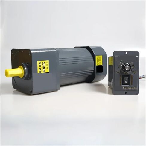 محرك غير متزامن المحرك 90W 220V AC مع منظم السرعة 5IK90RGN-CF القابل للتعديل القابل للتعديل قطر العمود المحرك غير المتزامن 15 مم (0-270 دورة في الدقيقة) in Kuwait