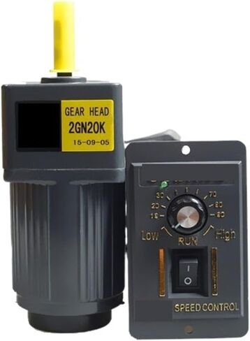asynchronous motor 6W 220V AC Gear Motor With Speed Regulator 2IK6RGN-C Adjustable Speed Single Phase High Torque Asynchronous Motor(0-7.5RPM) in Saudi Arabia