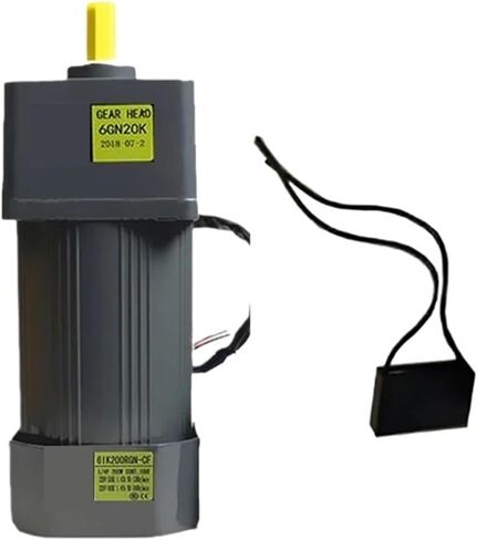 asynchronous motor 200W 220V AC Gear Fixed Speed Motor 6IK200GN-CF Single Phase High Torque Deceleration Asynchronous Motor(78RPM) in Saudi Arabia