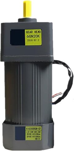 asynchronous motor 200W 220V AC Gear Fixed Speed Motor 6IK200GN-CF Single Phase High Torque Deceleration Asynchronous Motor(78RPM) in Saudi Arabia