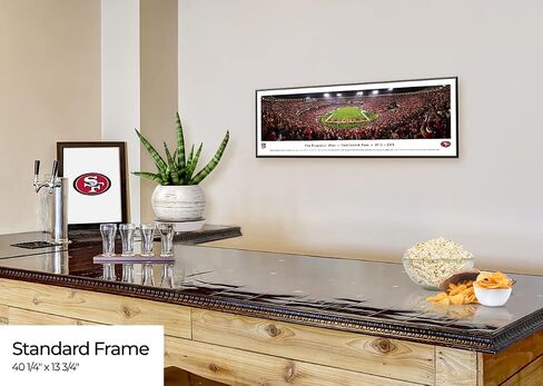 Blakeway Worldwide Panoramas ، Inc. San Francisco 49ers - المباراة النهائية في Candlestick Park - Panoramic Print in Saudi Arabia