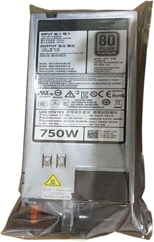 1PC PSU for R620 520 720 820 420 750W Power Supply E750E-S0 F750E-S0 D750E-S1 D750E-S3 DPS-750AB-2A/12A/29A 0N30P9 in Saudi Arabia