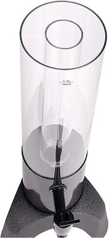 Beer Drinks Dispenser Beer Dispenser Beer Tower Dispenser 1.5L Transparent Beverage Tower Dispenser with Colored Lights and Detachable Ice Tube Home Bar Cask Ale Dispenser in Saudi Arabia