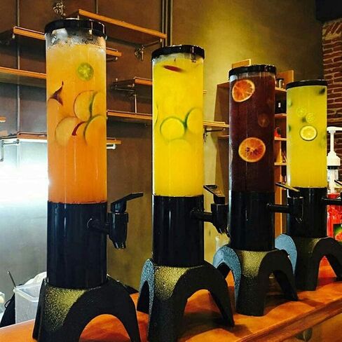 Beer Drinks Dispenser Beer Dispenser: A Beer Tower Dispenser with A Freezing Tube, Easy to Clean, Suitable for Party Beverage Dispensers Home Bar Cask Ale Dispenser(1.5L) in Saudi Arabia