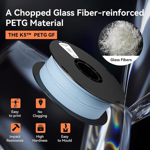Transparent PETG Filament Red 1.75mm,Clear Red PETG 3D Printer Filament 1kg Spool (2.2lbs), Upgrade Stronger Toughness Printing Consumables, +/-0.03mm,Fit Most FDM Printer in Kuwait