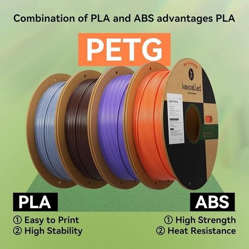 Transparent PETG Filament Red 1.75mm,Clear Red PETG 3D Printer Filament 1kg Spool (2.2lbs), Upgrade Stronger Toughness Printing Consumables, +/-0.03mm,Fit Most FDM Printer in Kuwait