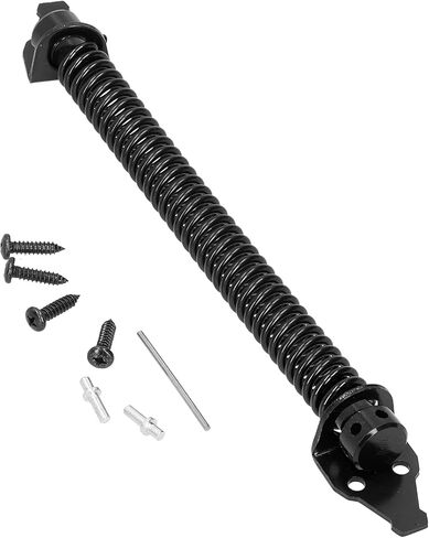 Adjustable Door Gate Spring Automatic Close Hinge, Carbon Steel, Door Supplies, Easy Install, Suitable for Wooden Boxes Courtyard Gates in Saudi Arabia