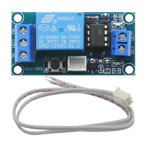 2pcs 1 Channel DC 12V Latching Relay Module with Touch Bistable Switch One Channel Relay Switch in Kuwait