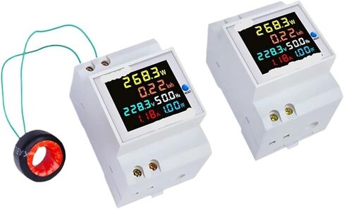 1PCS متر واحد متر الطور AC 40-300V 100A (40-300V CT الخارجي) in Saudi Arabia