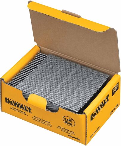مسامير Dewalt Finish ، 20 درجة ، 2 بوصة ، 16GA ، 2500 حزمة (DCA16200) in Kuwait