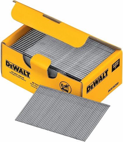 مسامير Dewalt Finish ، 20 درجة ، 2 بوصة ، 16GA ، 2500 حزمة (DCA16200) in Kuwait