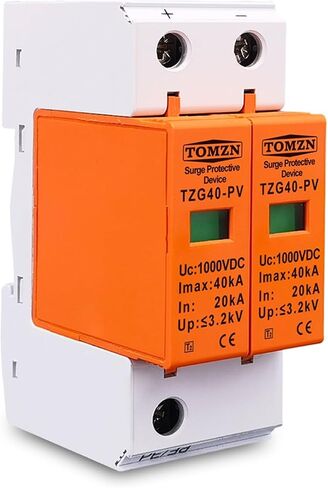 SPD DC 1000V 20KA~40KA House Surge Protector Protective Low-Voltage Arrester Device(600V) in Saudi Arabia