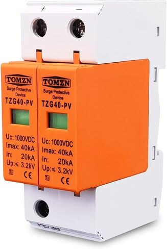 SPD DC 1000V 20KA~40KA House Surge Protector Protective Low-Voltage Arrester Device(600V) in Saudi Arabia
