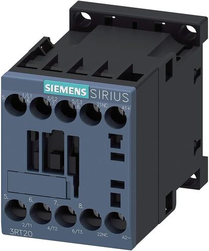 3RT2017-1BB42 | SIEMENS Power CONTACTOR, AC-3 12 A, 5.5 KW / 400 V 1 NC, 24 V DC 3-Pole, Size S00 Screw Terminal in Saudi Arabia