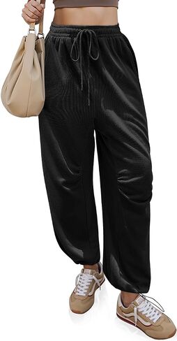 Tarse Sweatpants for Women Cinch Bottom Baggy Athletic الركض السراويل مع جيوب in Kuwait