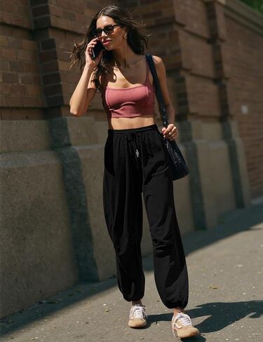 Tarse Sweatpants for Women Cinch Bottom Baggy Athletic الركض السراويل مع جيوب in Kuwait