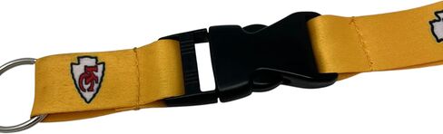 Pro Specialties Group NFL Kansas City Chiefs Ombre Lanyard, Team Colors, One Size in Saudi Arabia
